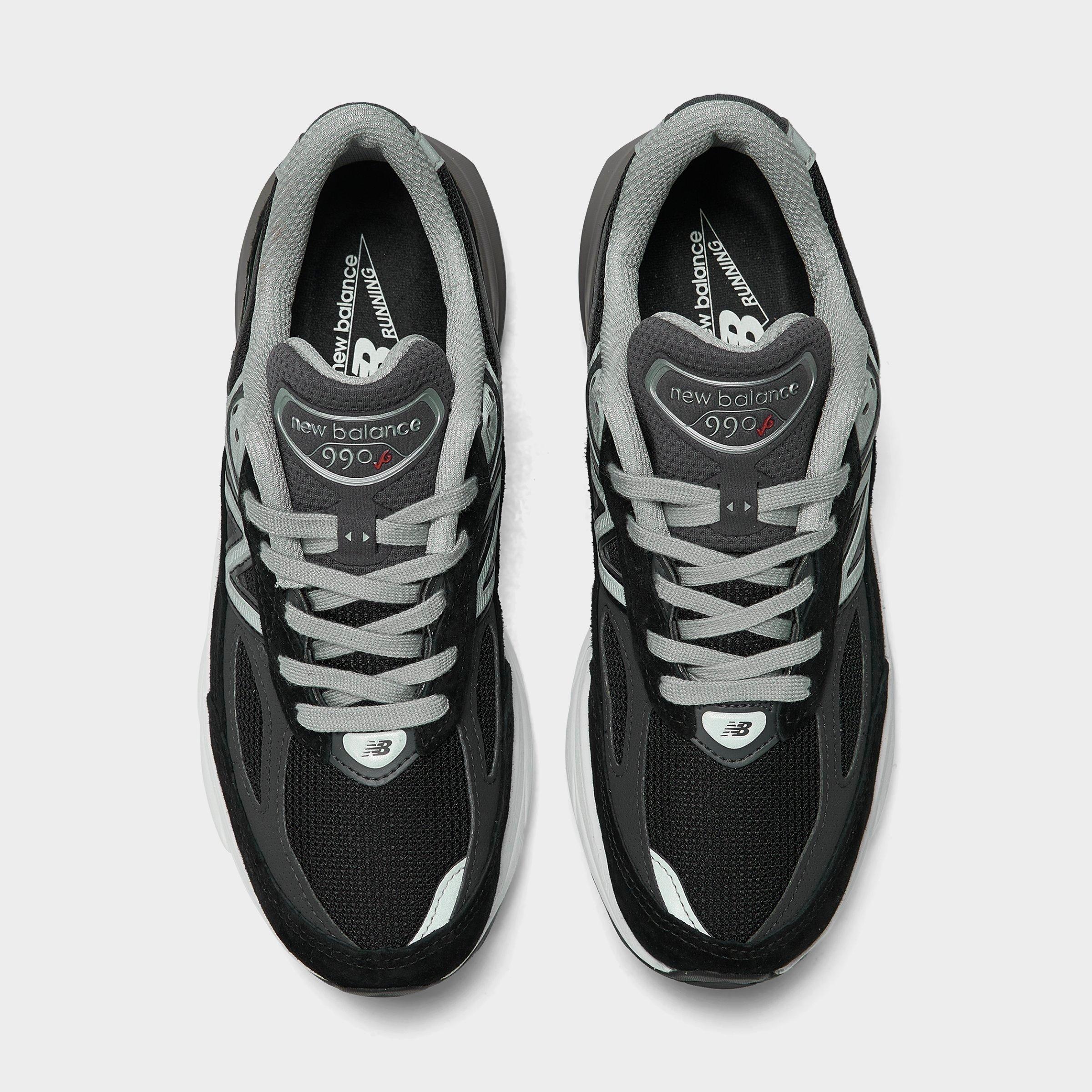 Women's New Balance Made in USA 990v6 Running Shoes - Black/Black - view 5