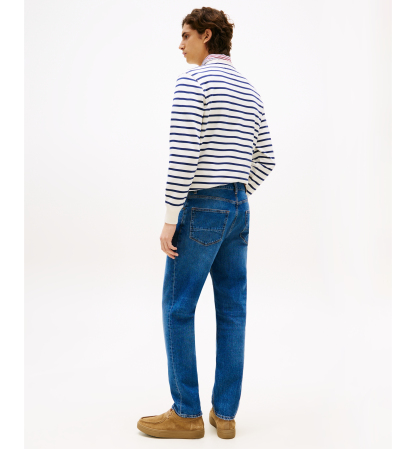 Tommy Hilfiger Men's Denton Straight-Fit Jeans - Mid Indigo