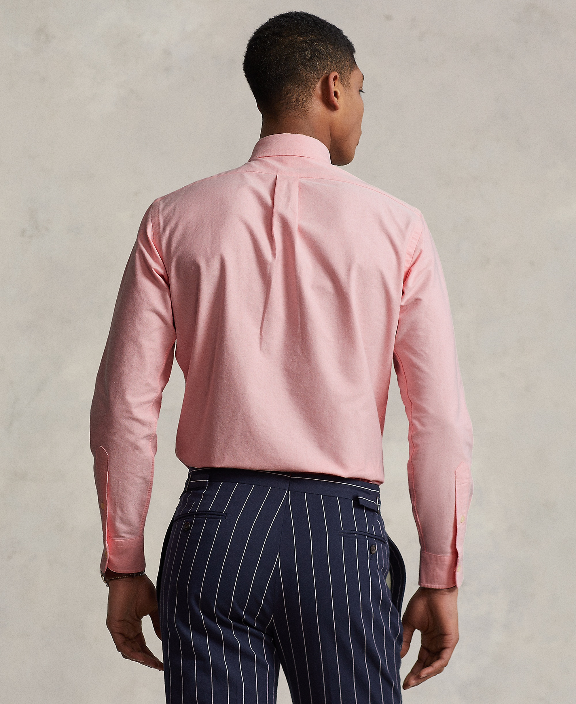Polo Ralph Lauren Men's Custom Fit Oxford Shirt - Pink