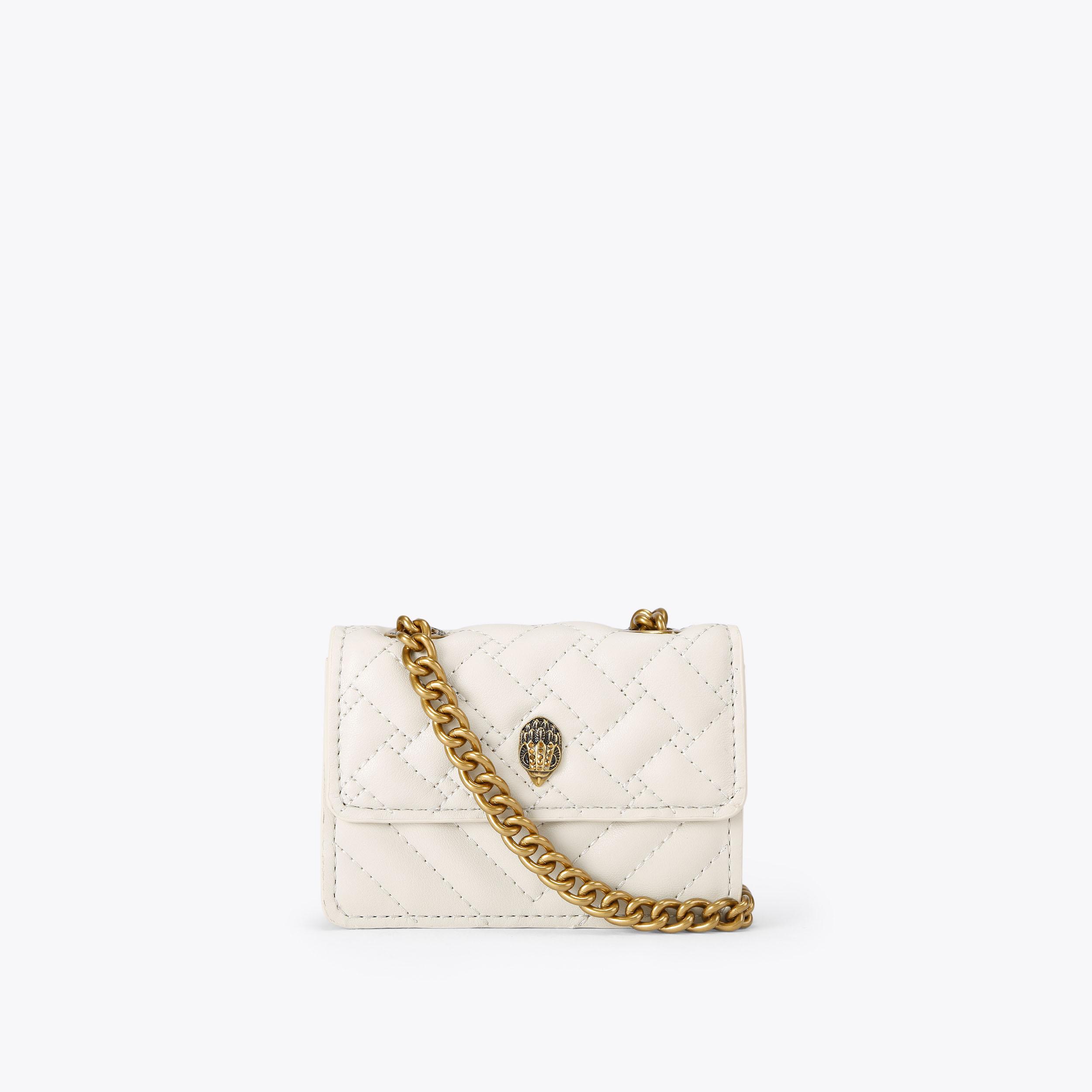 Kurt Geiger London Micro Kensington Bag - White