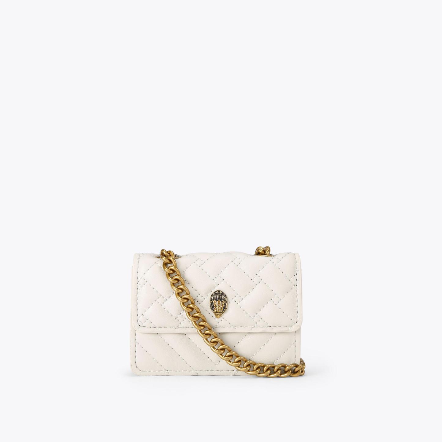 Kurt Geiger London Micro Kensington Bag - White