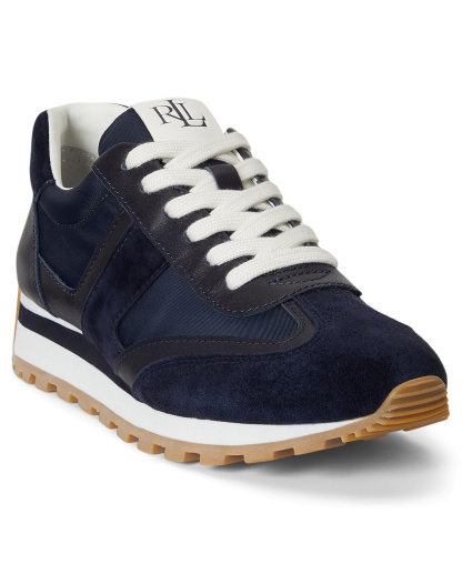 Lauren Ralph Lauren Women's Dani Lace-Up Sneakers - Lauren Navy