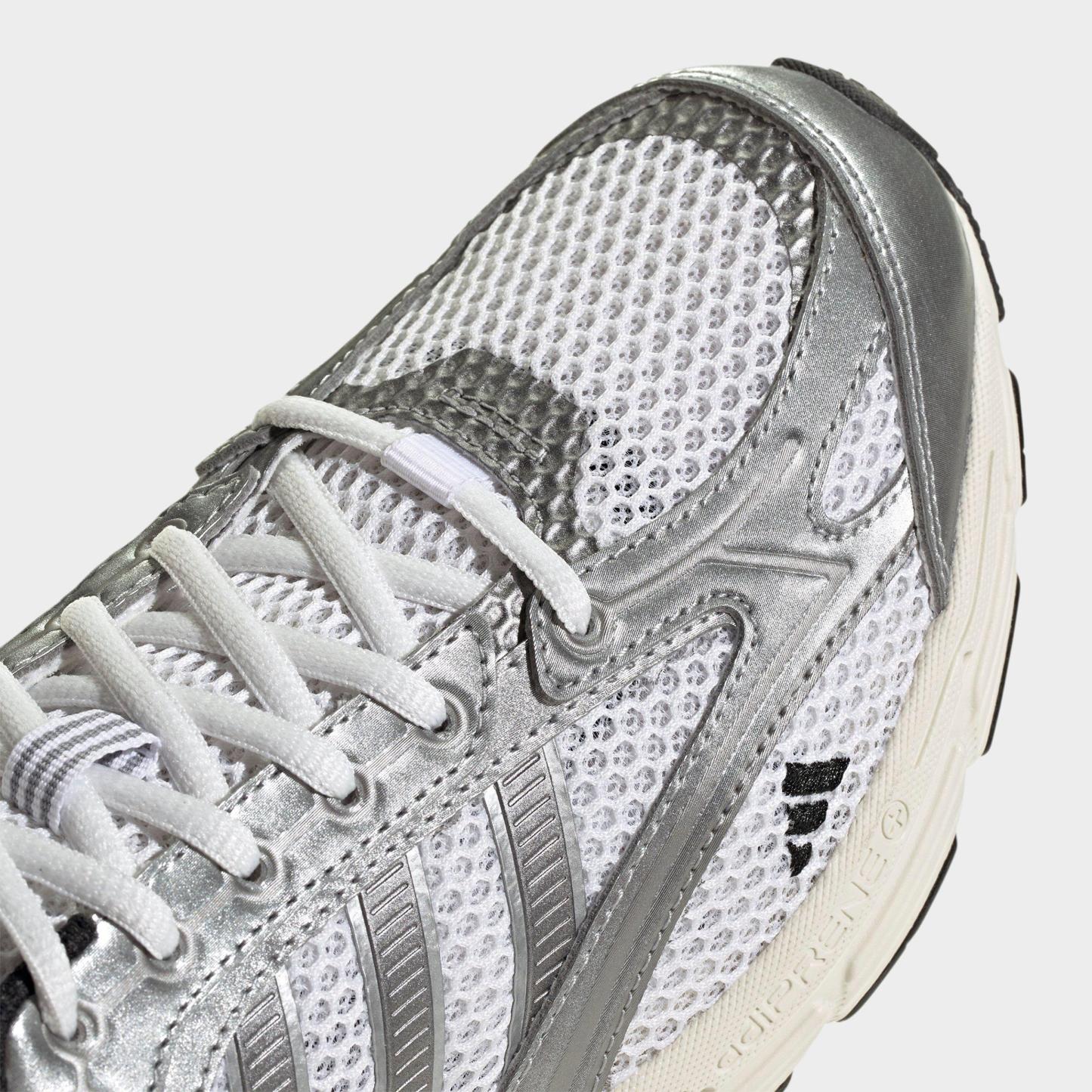 Men's adidas Spiritain 2000 Casual Shoes - Part 1 - Cloud White/Iron Metallic/Semi Lucid Blue - Detail shot