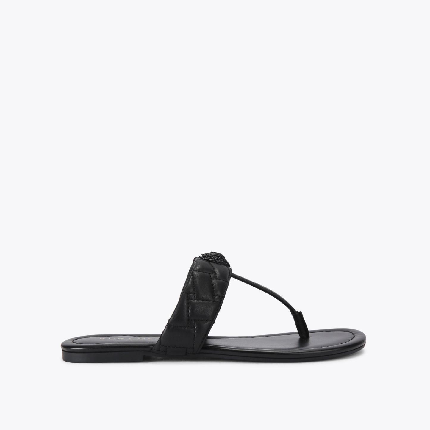 Kurt Geiger London Kensington T-bar Drench - Black