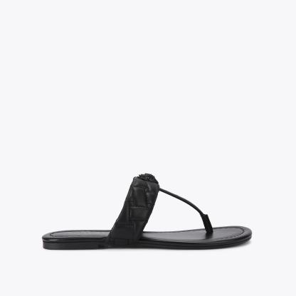Kurt Geiger London Kensington T-bar Drench - Black