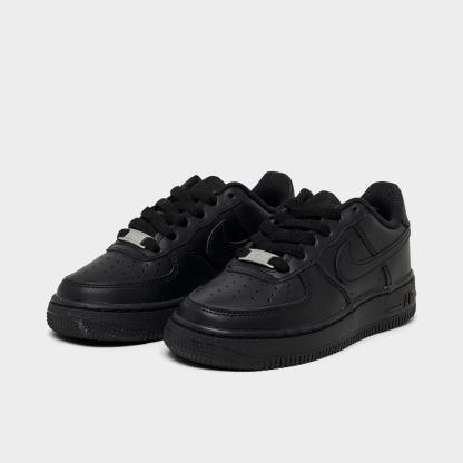 Big Kids' Nithtke Air Force 1 Low '24 Casual Shoes - Black/Black/Black - Both shoes facing left