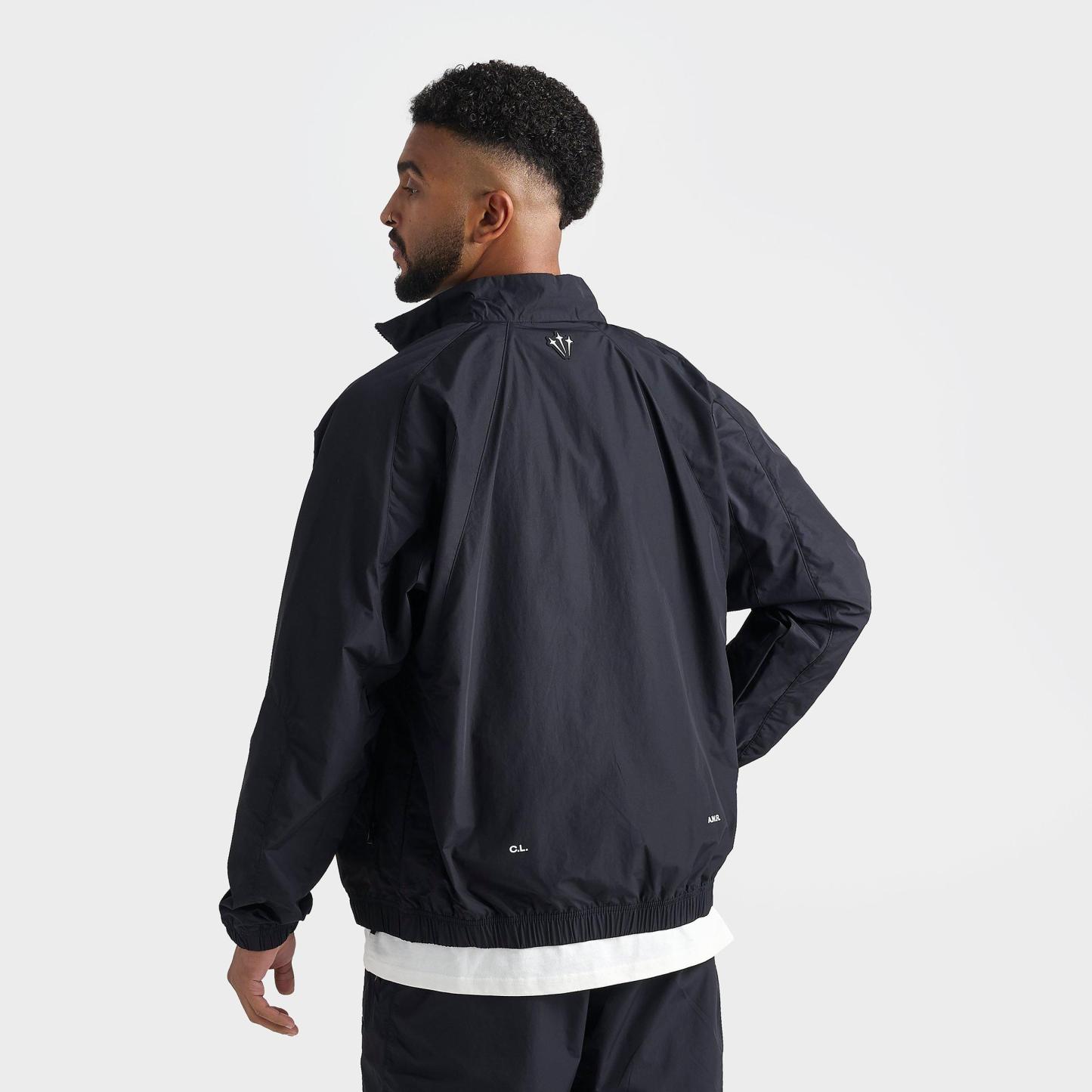 Men's Nithtke NOCTA Northstar Nylon Full-Zip Track Jacket - Black/Black/White