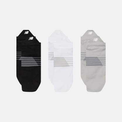 New Balance Pro Running Tab Socks 3 Pack, LAS35106AS1