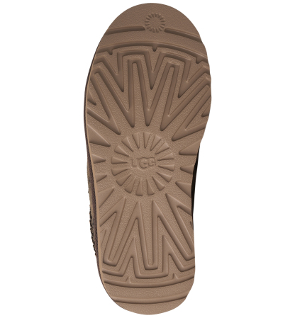 UGG® Women's Suede Tasman Spotted Slip-On Slippers - Chestnut