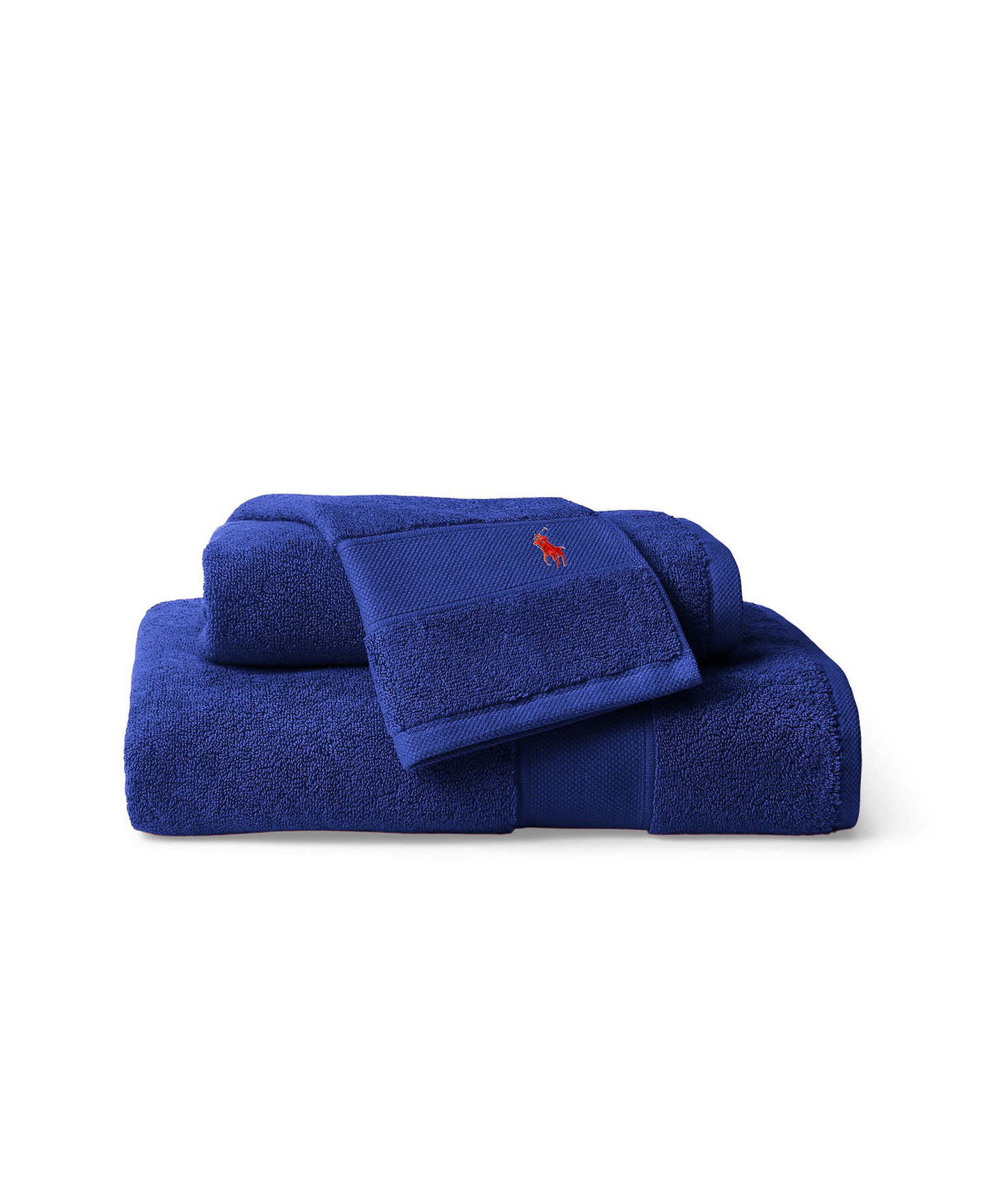 Polo Ralph Lauren Polo Player Cotton Bath Towel, 58" x 30" - Heritage Royal