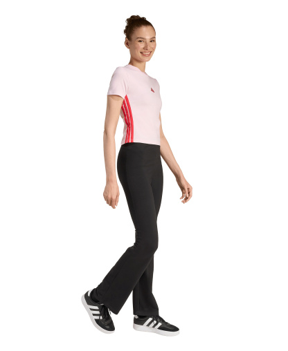 adidas Women's Essentials Slim-Fit Short-Sleeve Baby T-Shirt - Brght Pink