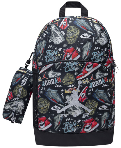 Jordan Kids' Air Raid Backpack - Black/Red