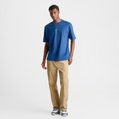 Men's Jordan 1985 AJ13 Flint T-Shirt - French Blue - view 2