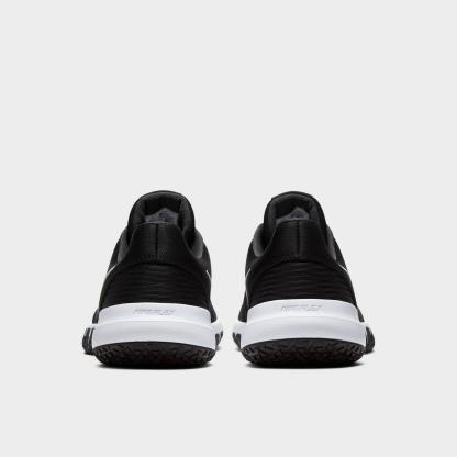 Men's Nike Flex Control 4 Training Shoes - Black/Dark Smoke Grey/Smoke Grey/White