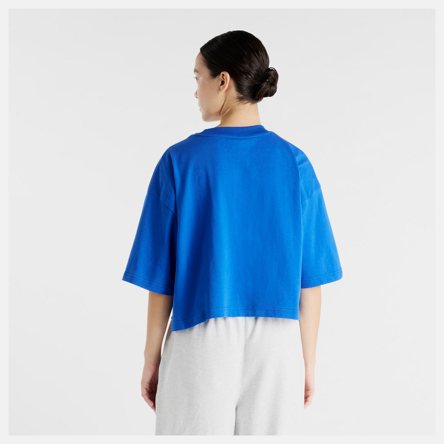 New Balance New York City Cropped Logo T-Shirt, WT61L57ITRY