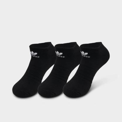 Men's adidas Originals No-Show Socks (6-Pack) - White/Black - view 3