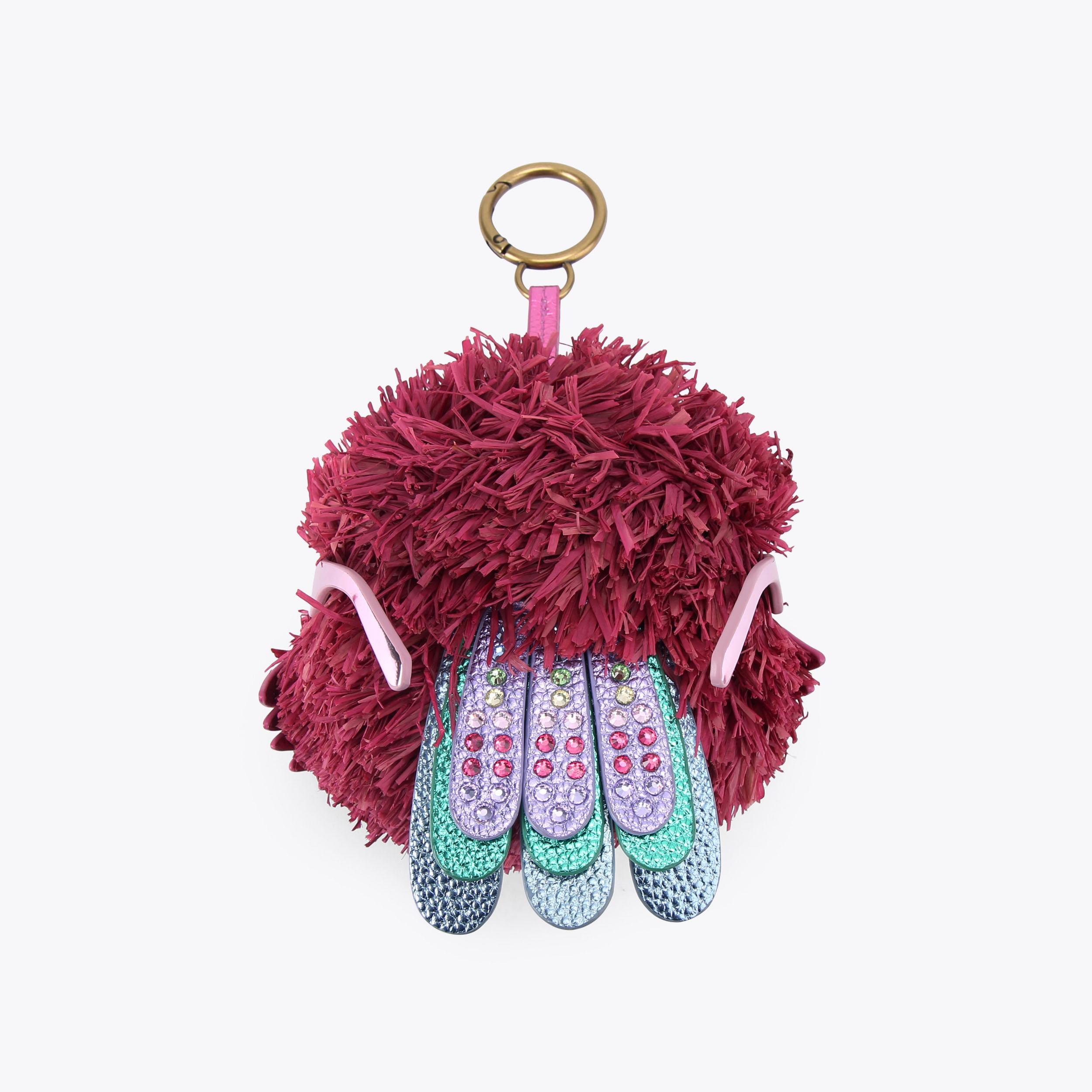 Kurt Geiger London Pom Pom Eagle Sungl Charm - Pink - view 4