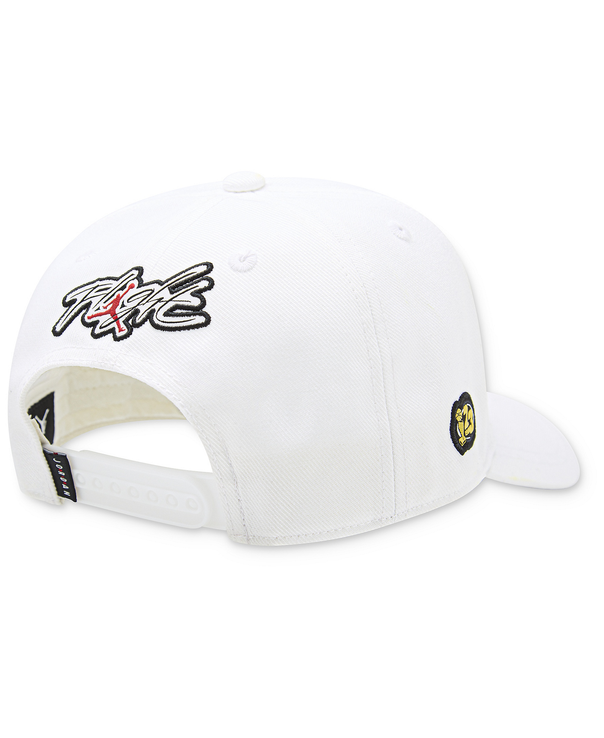 Jordan Boys' 8-20 Curve Brim Cap - White