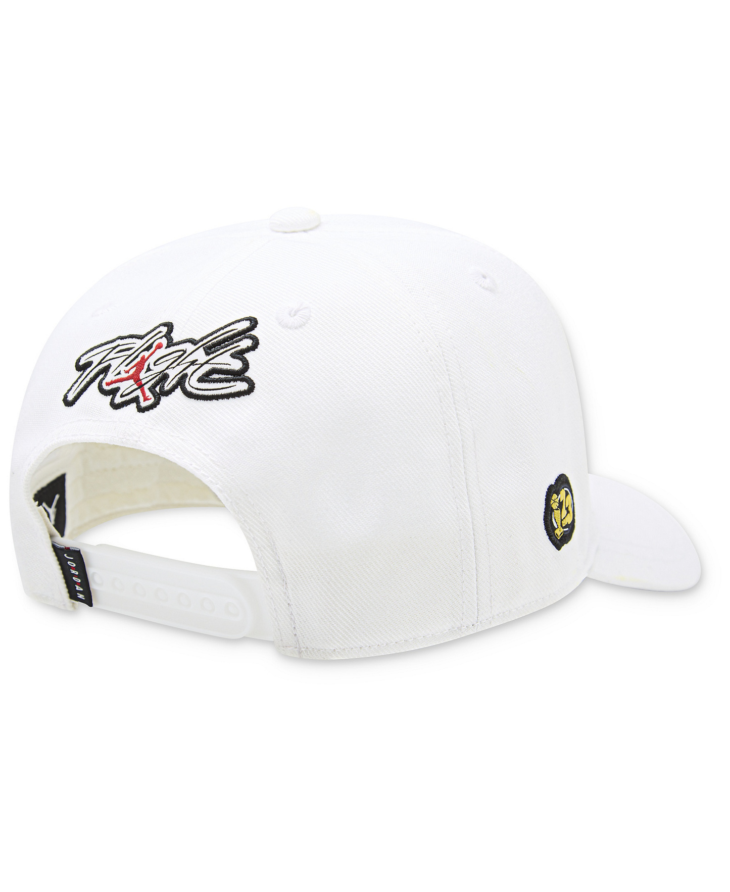Jordan Boys' 8-20 Curve Brim Cap - White
