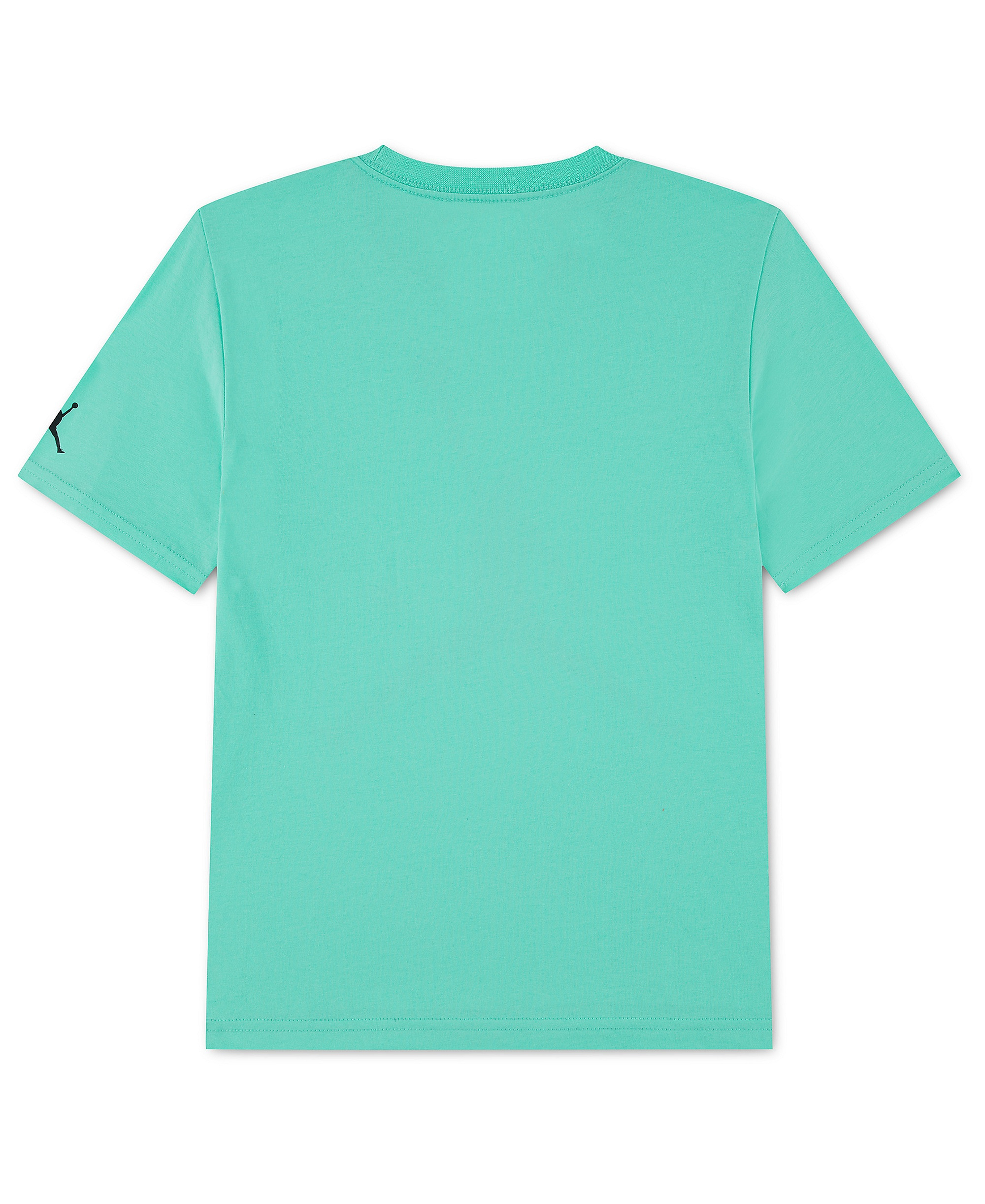 Jordan Boys' 8-20 Jumpman Grid Blur Crewneck T-Shirt - Green Glow