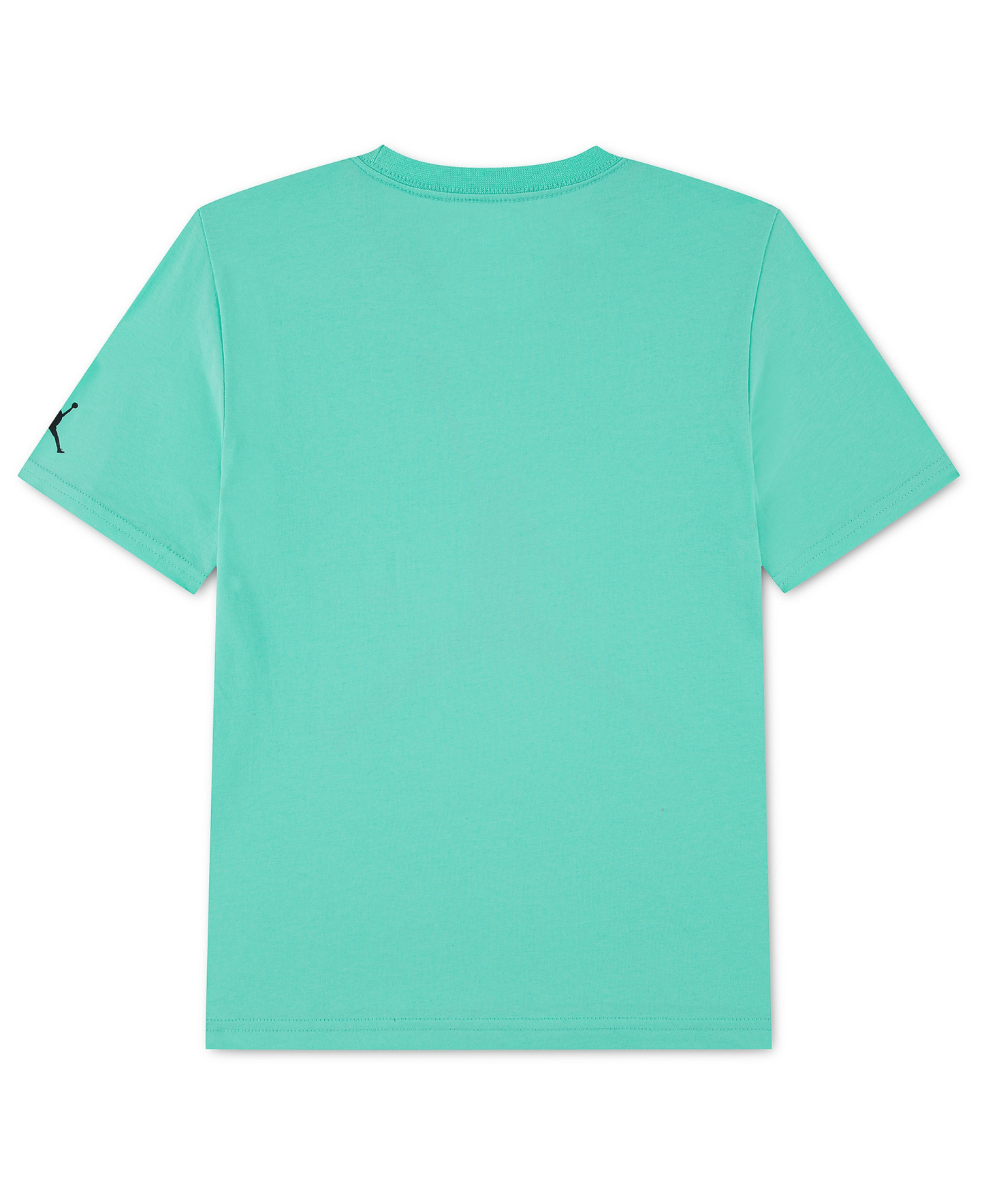 Jordan Boys' 8-20 Jumpman Grid Blur Crewneck T-Shirt - Green Glow