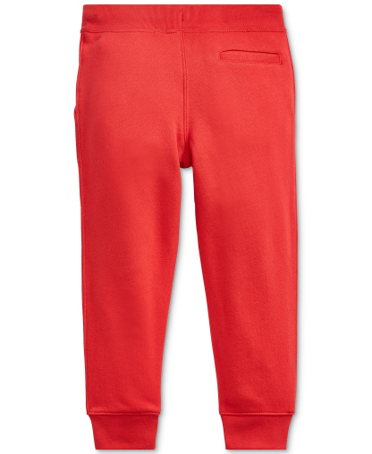 Polo Ralph Lauren Boys' 2T-7 Cotton Fleece Joggers - Rl2000 Red