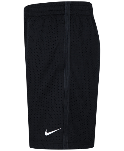 Nike Boys' 4-7 Dri-FIT Logo Mesh Pull-On Shorts - Black