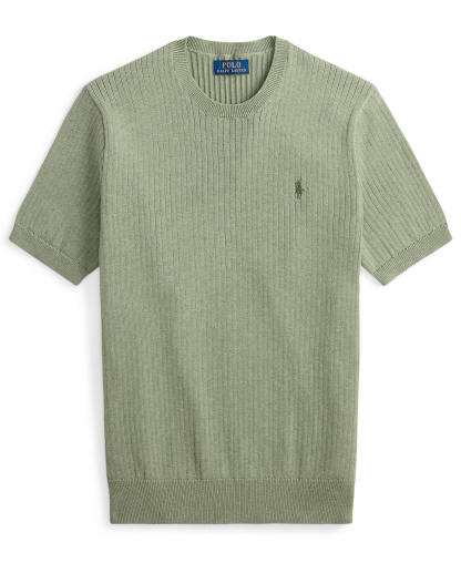 Polo Ralph Lauren Men's Crewneck Sweater - Fern Green Heather