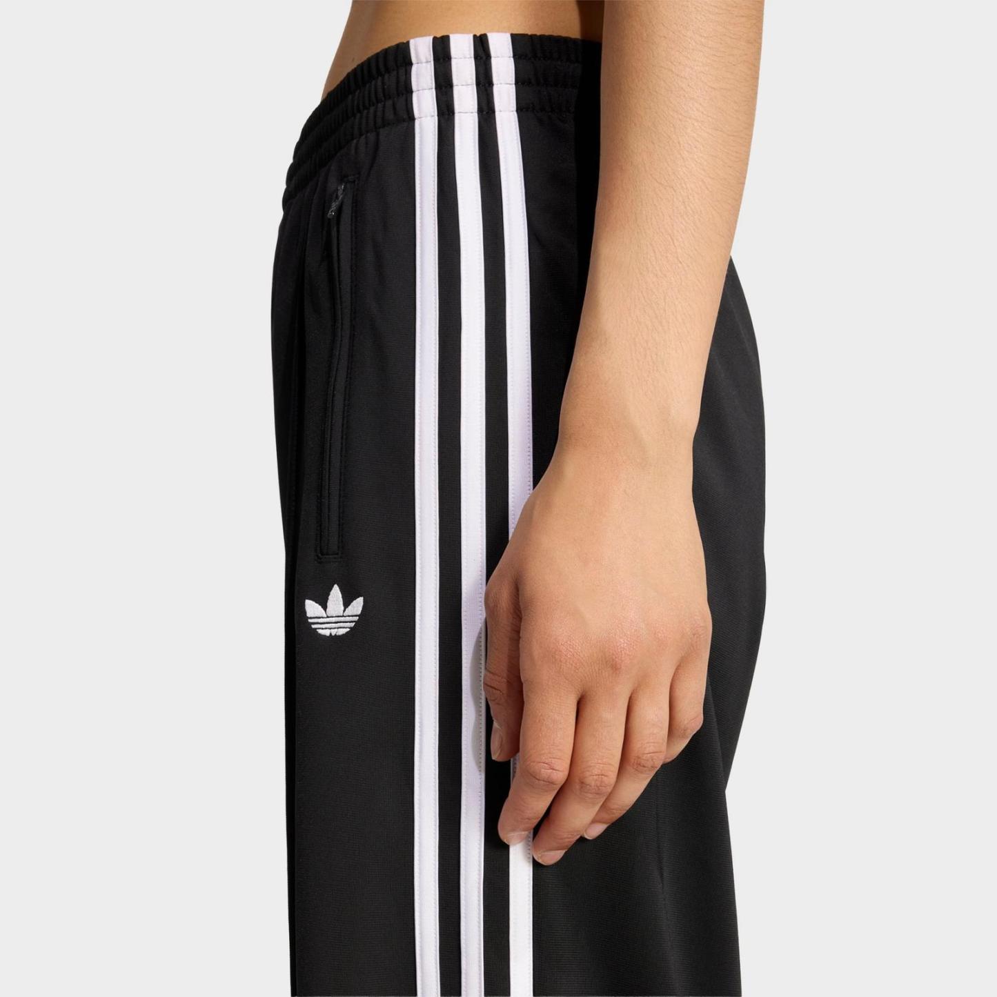 Women's adidas Originals Firebird Loose Track Pants - Black/White - view 3