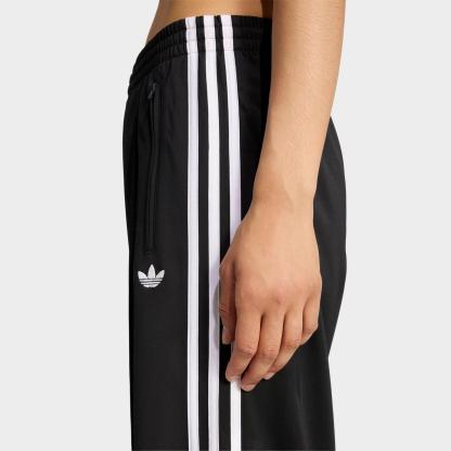 Women's adidas Originals Firebird Loose Track Pants - Black/White - view 3