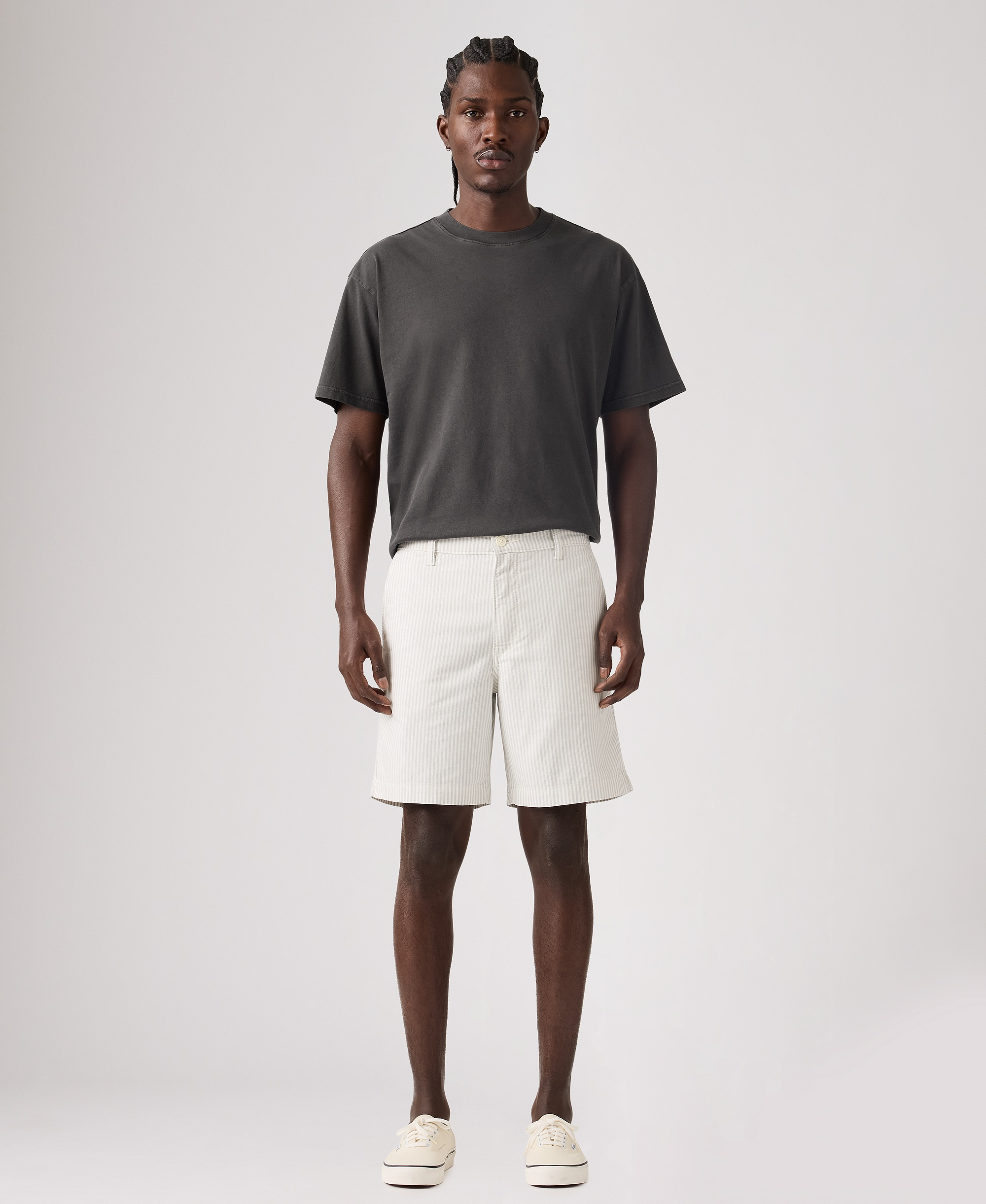 Levi's Men's Relaxed-Fit 8" Chino Shorts - Marlon Stripe