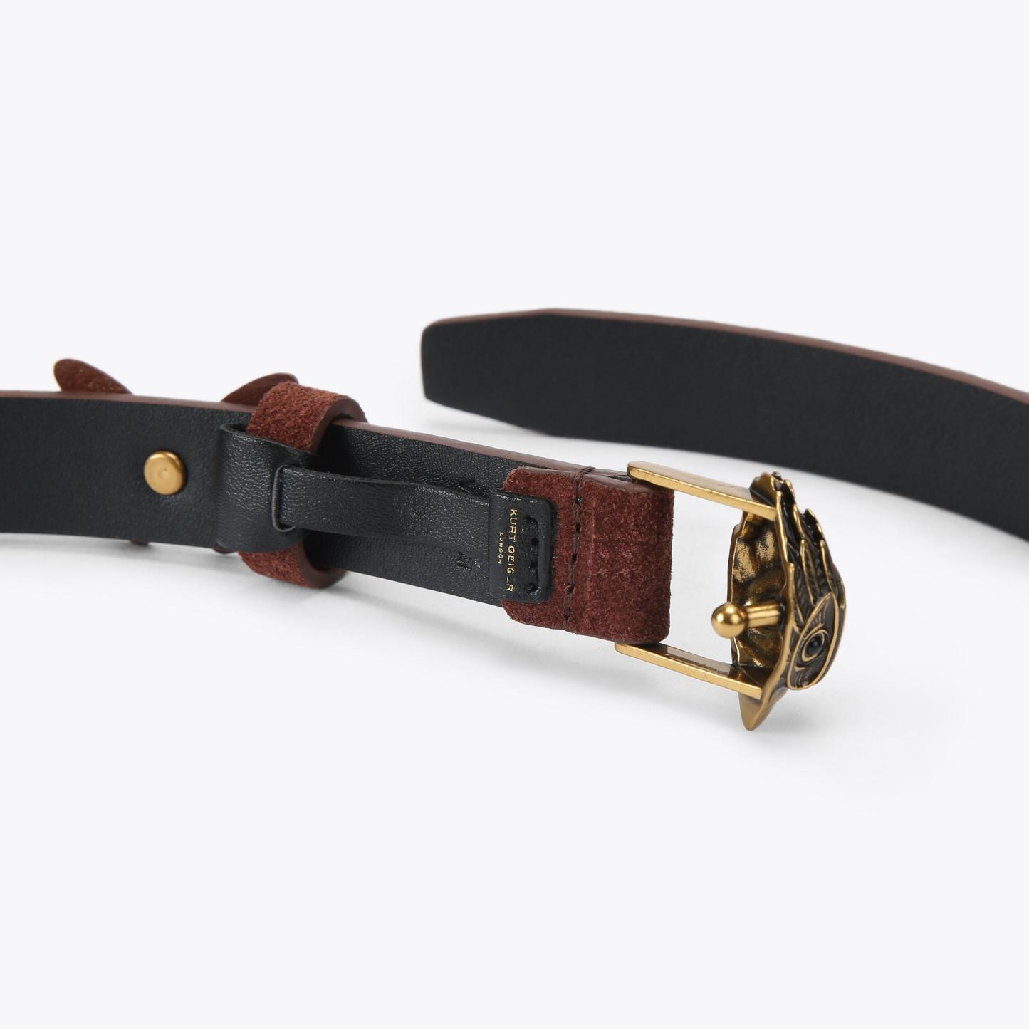 Kurt Geiger London Eagle 20 Belt - Brown - view 5