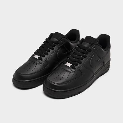 Men's Nike Air Force 1 '07 Low Casual Shoes - Black/Black
