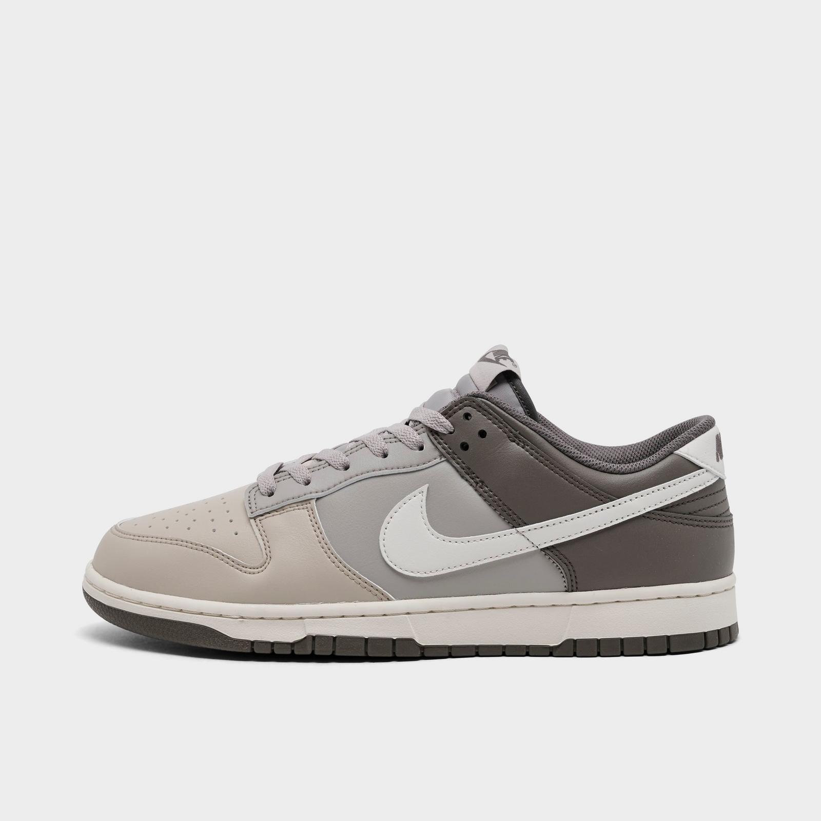 Men's Nike Dunk Low Retro Casual Shoes - College Grey/Cream II/Phantom/Cave Stone