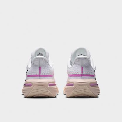 Little Kids' Nithtke Winflo 12 Road Running Shoes - White/Light Magenta/Chalk/Black - Back view