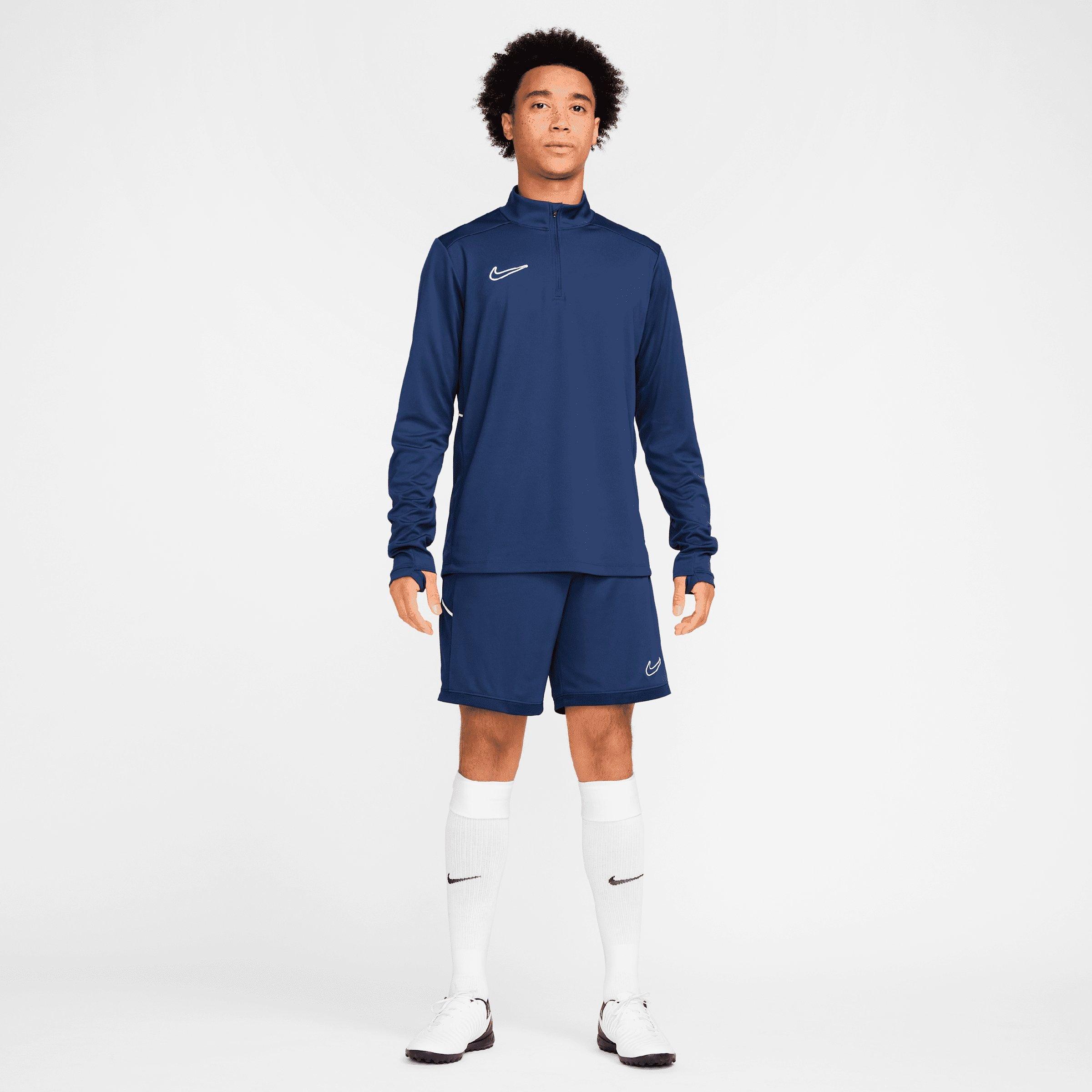 Men's Nithtke Academy Dri-FIT Soccer Drill Top - Midnight Navy/Midnight Navy/White