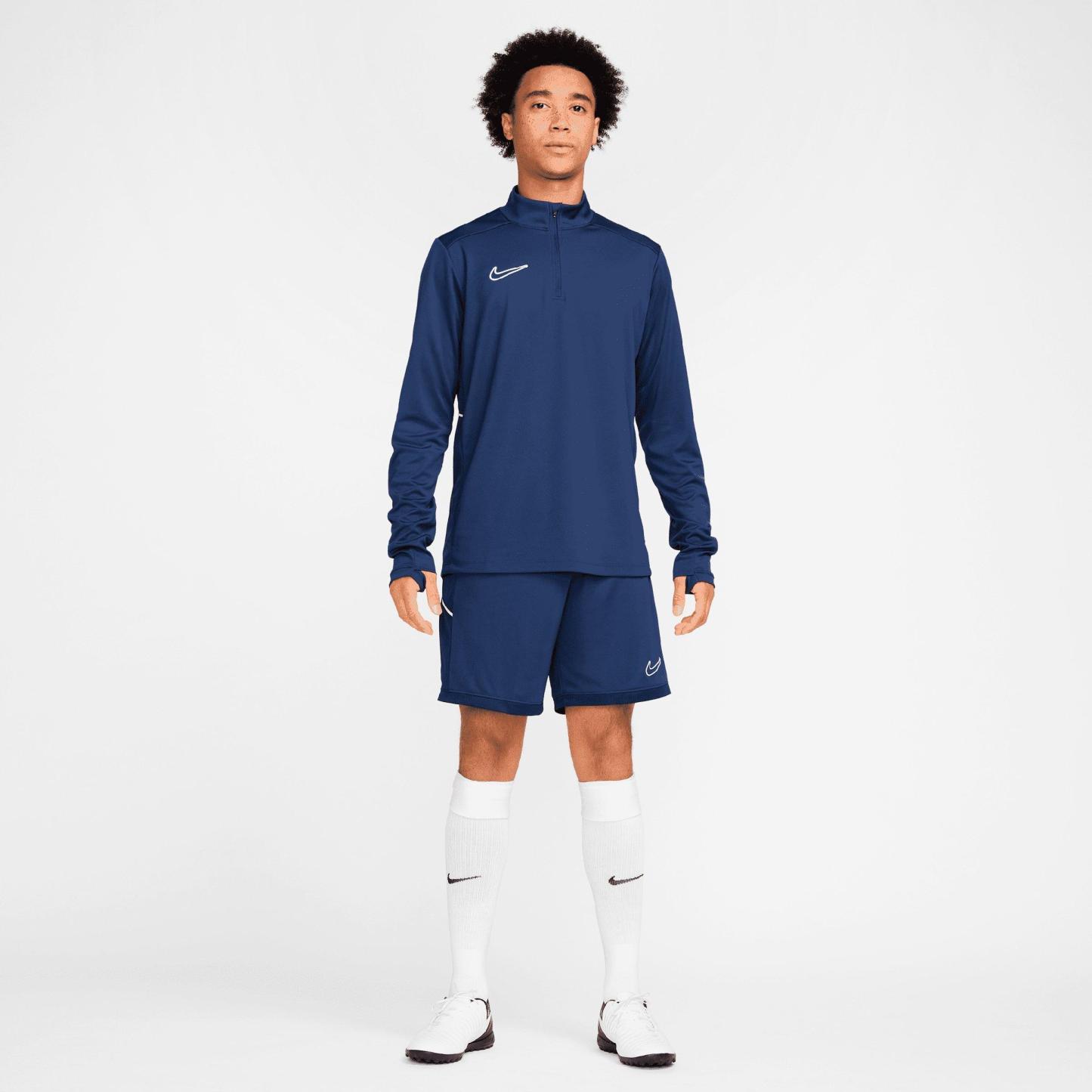 Men's Nithtke Academy Dri-FIT Soccer Drill Top - Midnight Navy/Midnight Navy/White