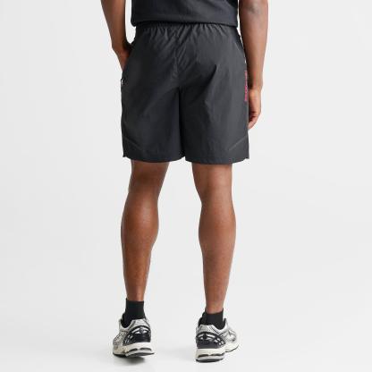 Men's New Balance Vision Woven Shorts - Black/Red - view 4