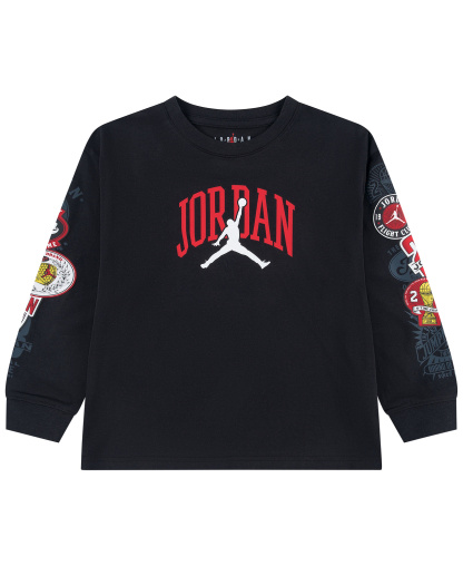 Jordan Boys' 8-20 Highway Long-Sleeve T-Shirt - BLACK