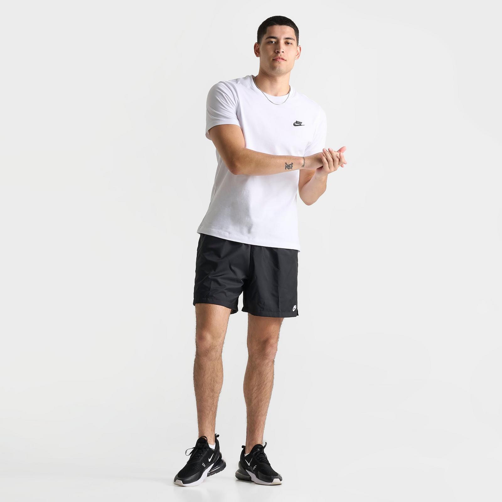 Nike Sportswear Club T-Shirt - White/Black