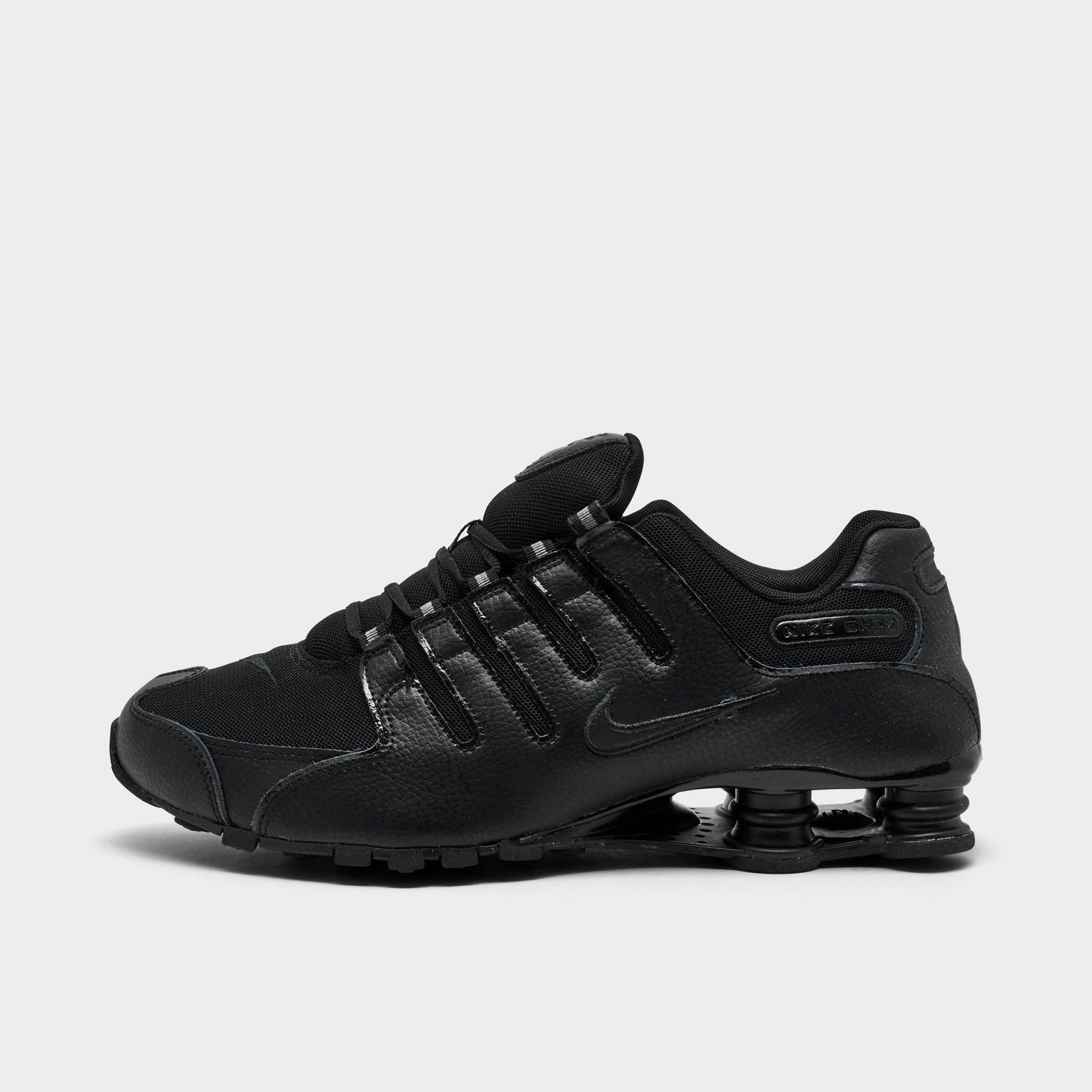 Men's Nike Shox NZ Casual Shoes - Black/Black/Black (IQ8263-002)