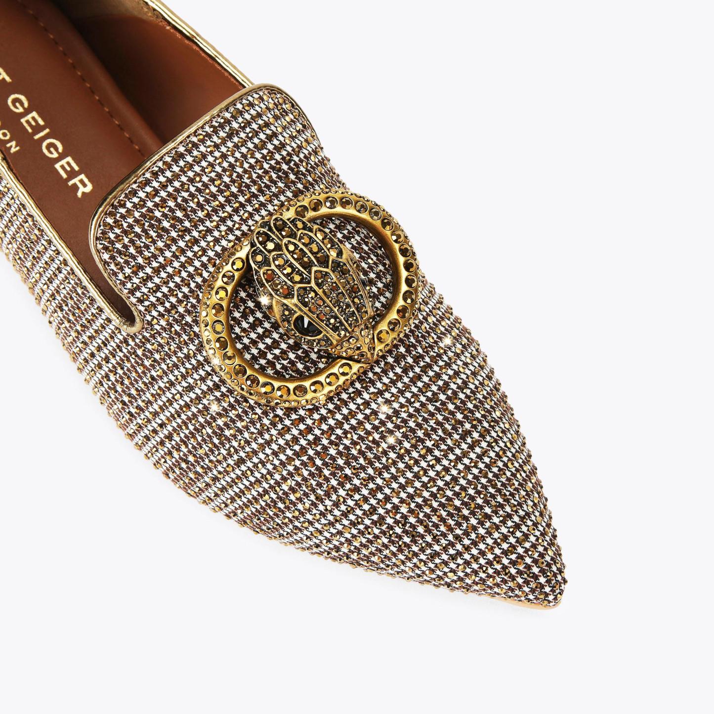 Kurt Geiger London Chelsea Point Slip On - Beige - view 5