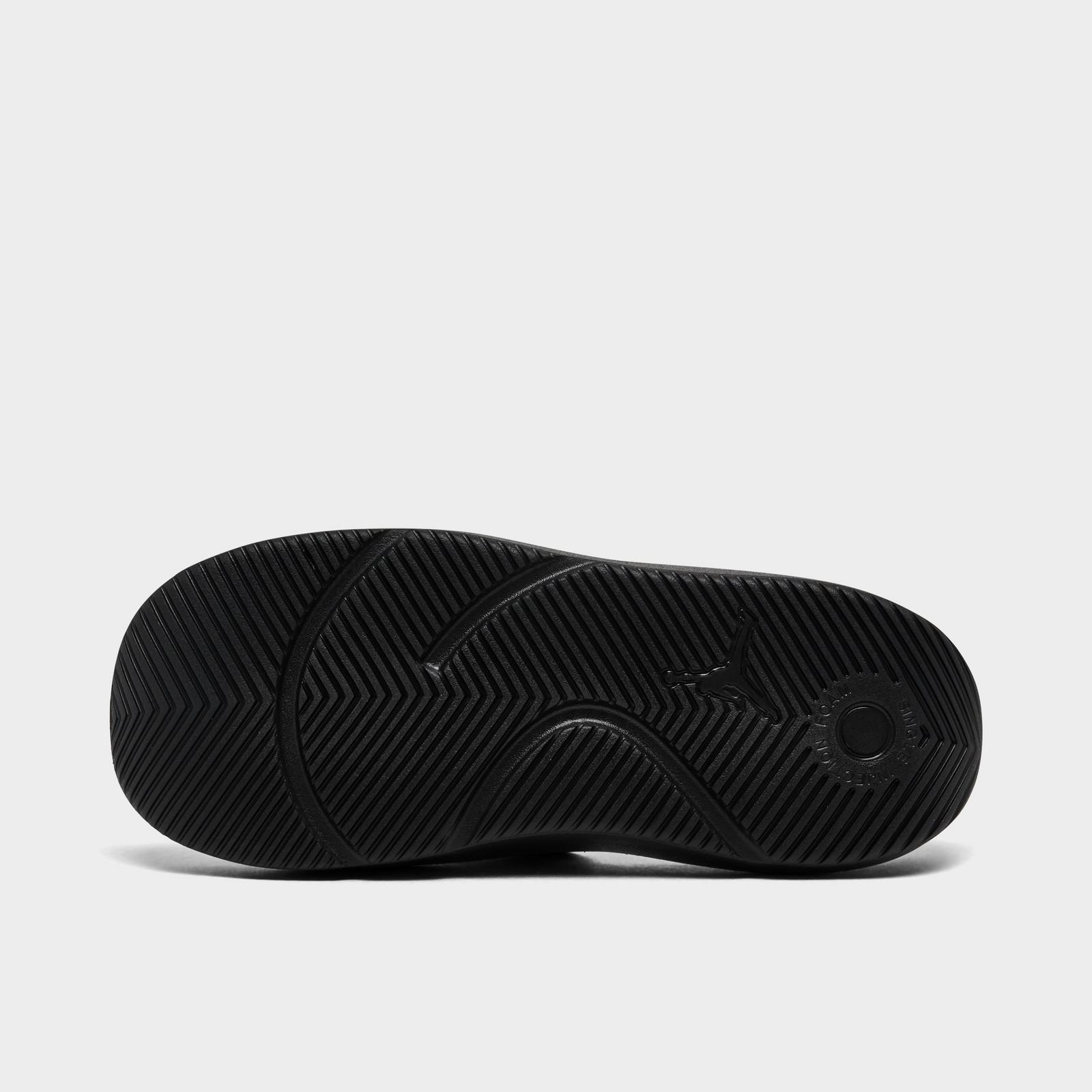 Men's Jordan Franchise Slide Sandals - Black/White - view 6