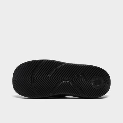 Men's Jordan Franchise Slide Sandals - Black/White - view 6