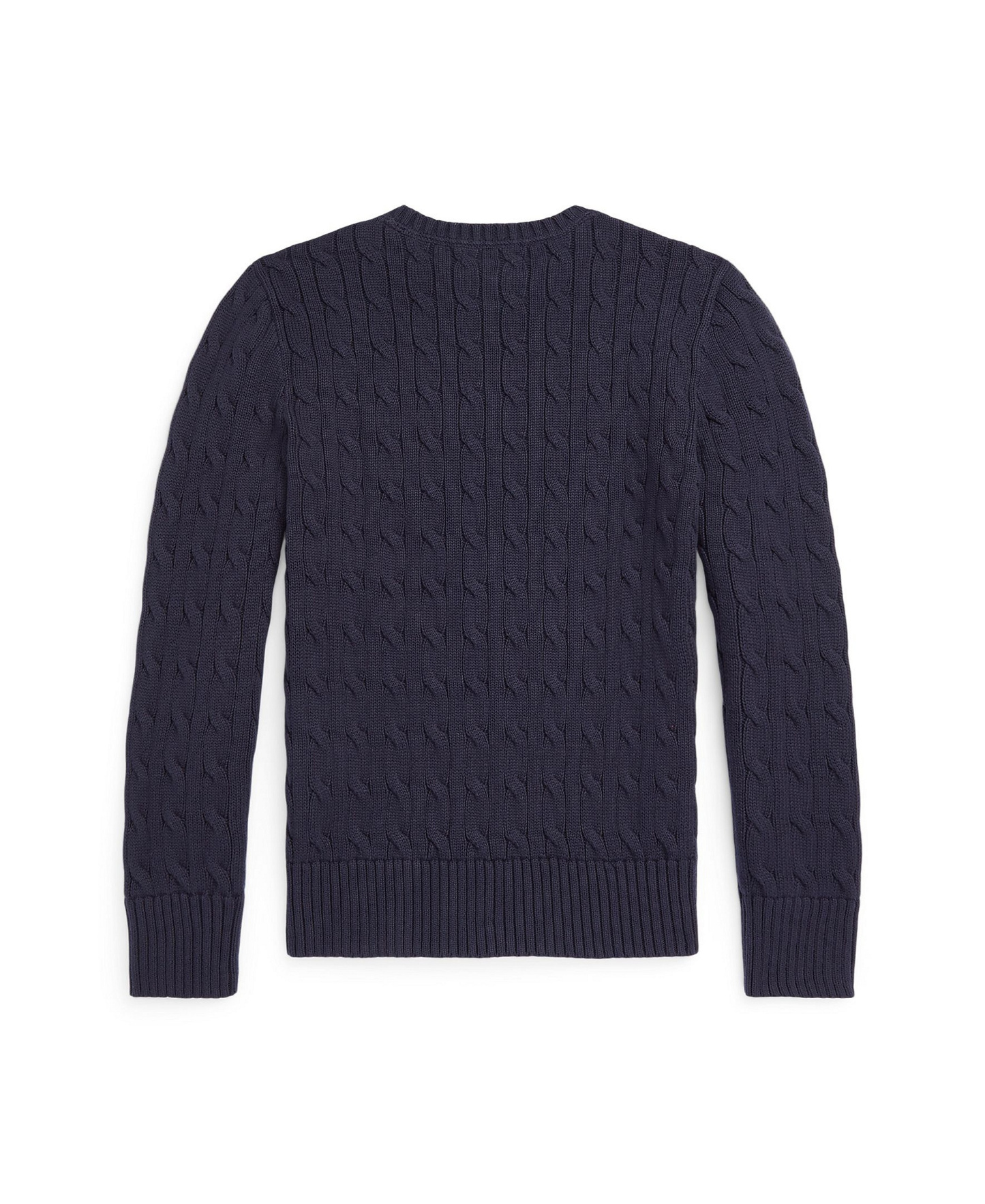 Polo Ralph Lauren Boys' 8-20 Cable-Knit Cotton Sweater - RL NAVY