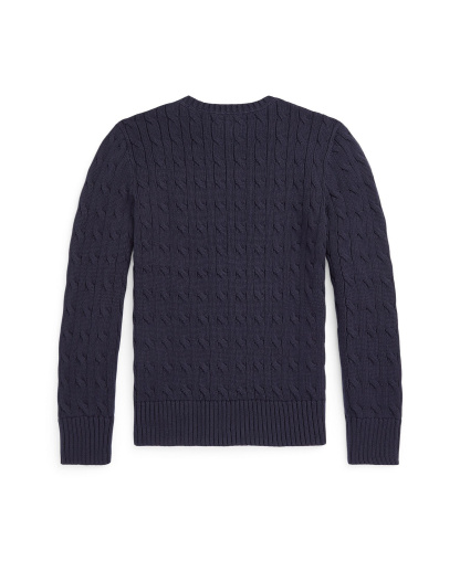 Polo Ralph Lauren Boys' 8-20 Cable-Knit Cotton Sweater - RL NAVY