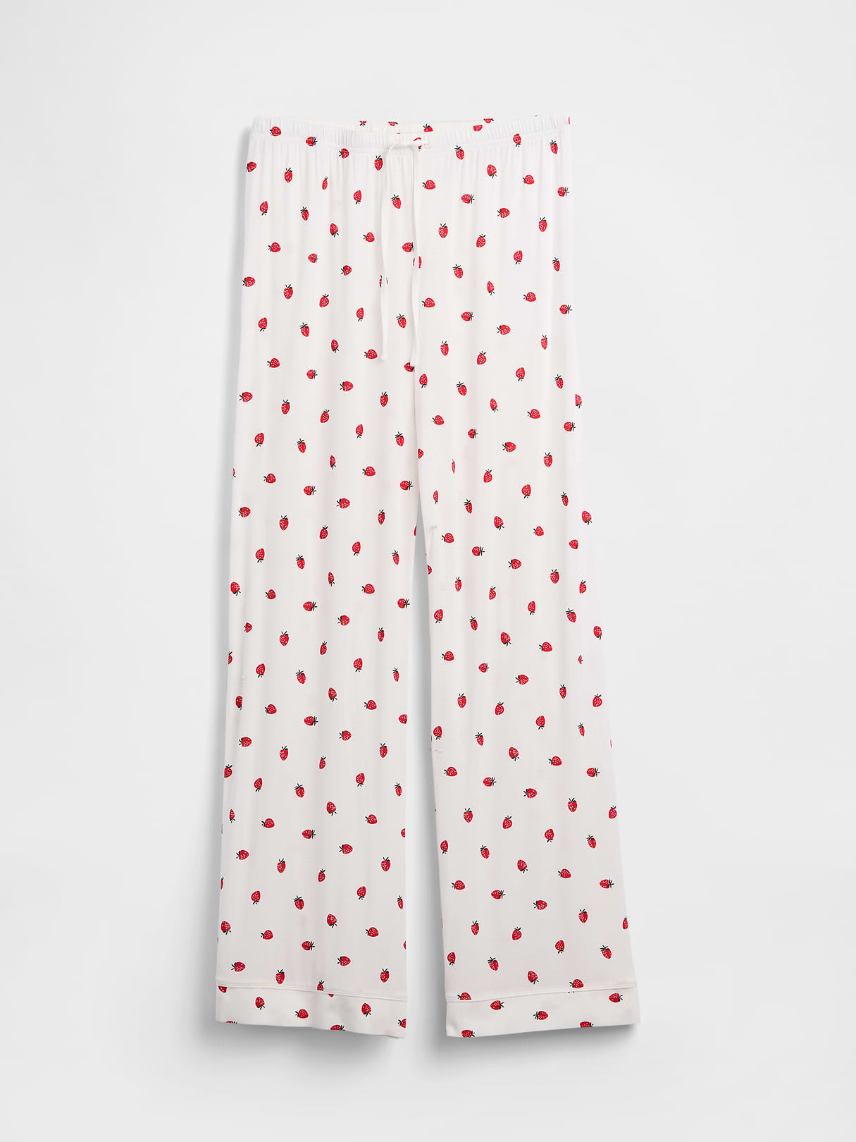 SoftMade Modal PJ Pants - Red strawberry print