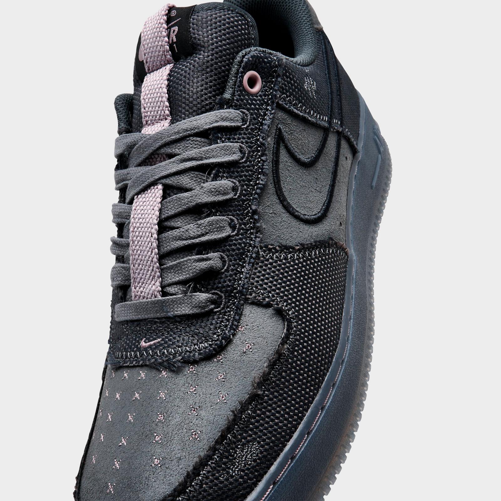 Men's Nike Air Force 1 Low SE Casual Shoes - Anthracite/Iron Grey/Light Violet Ore/Black