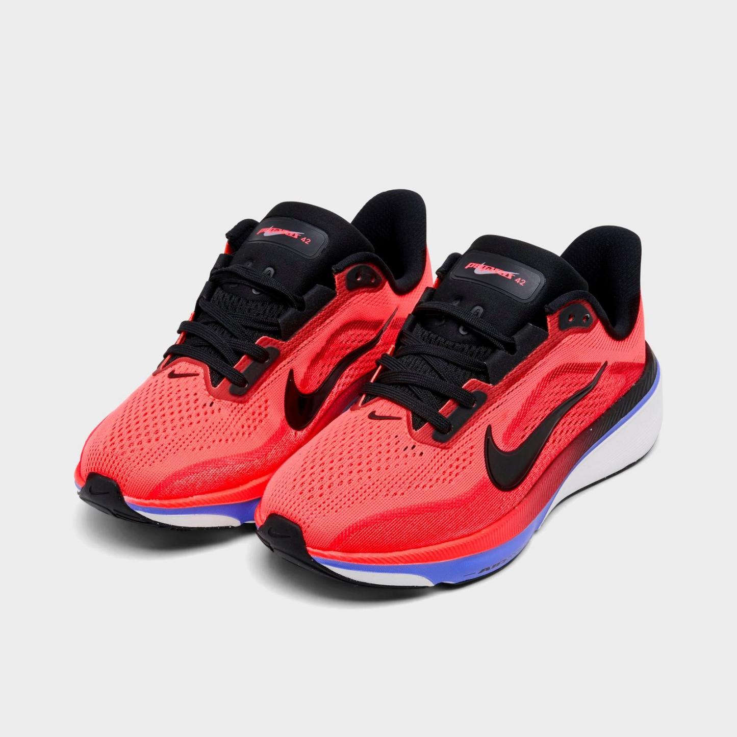 Big Kids' Nike Pegasus 42 Running Shoes - Lava Glow/Flash Crimson/Sapphire/Black