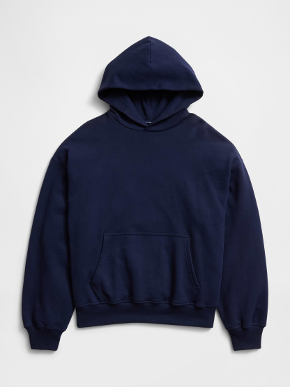 Adult Heavyweight Oversized Hoodie - Navy blue uniform
